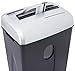 Amazon Basics 12-Sheet Cross Cut Paper, CD, and Credit Card Shredder, Black and Silver
