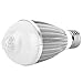 Litake 7w LED Bulb PIR Motion Sensor Bulb E27 LED Lights 6000-6500K Auto Switch Lamp For Indoor Outdoor Hallway Illumination-Pure White