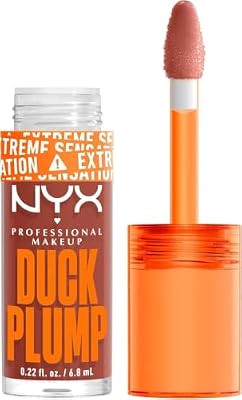 Duck Plump, Gloss, Efeito de Volume Instantâneo, com Gengibre Picante, Fórmula Vegan, Ton: Castanho de Aplausos