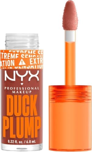 Duck Plump, Gloss, Efeito de Volume Instantâneo, com Gengibre Picante, Fórmula Vegan, Ton: Castanho de Aplausos