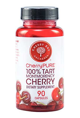CherryPURE® 100% Tart Montmorency Cherry Antioxidant Supplement Capsules - 90 count ~ 3 Month Supply CherryPURE® 100% Tart Montmorency Cherry Antioxidant Supplement Capsules - 90 count ~ 3 Month Supply