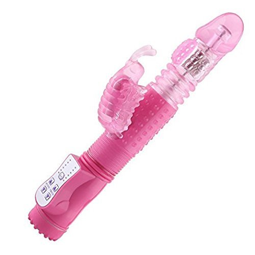 Jacquelynaa(US) NEbvrrers-ppbbzz33 G-spot Silicone Dildo Stick Double Vibrating Jelly Rotating Bullet Vibrator Sex Toy for Women