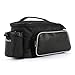 Black Multi-functional Bicycle Rear Seat Trunk Bag Shoulder Handbag Bag by Roswheelthumb 1
