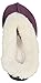 Luxehome Women's Cozy Fleece Plush House Slipper (6.5-7.5 US, Purple)