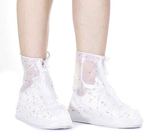 Thaibestus Durable Women Waterproof Raining Boots Sneaker Shoes Cover Anti-Slip Outdoor Protection