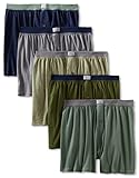 Fruit of the Loom 5-Pack Assorted Knit Boxers Size Extra Large