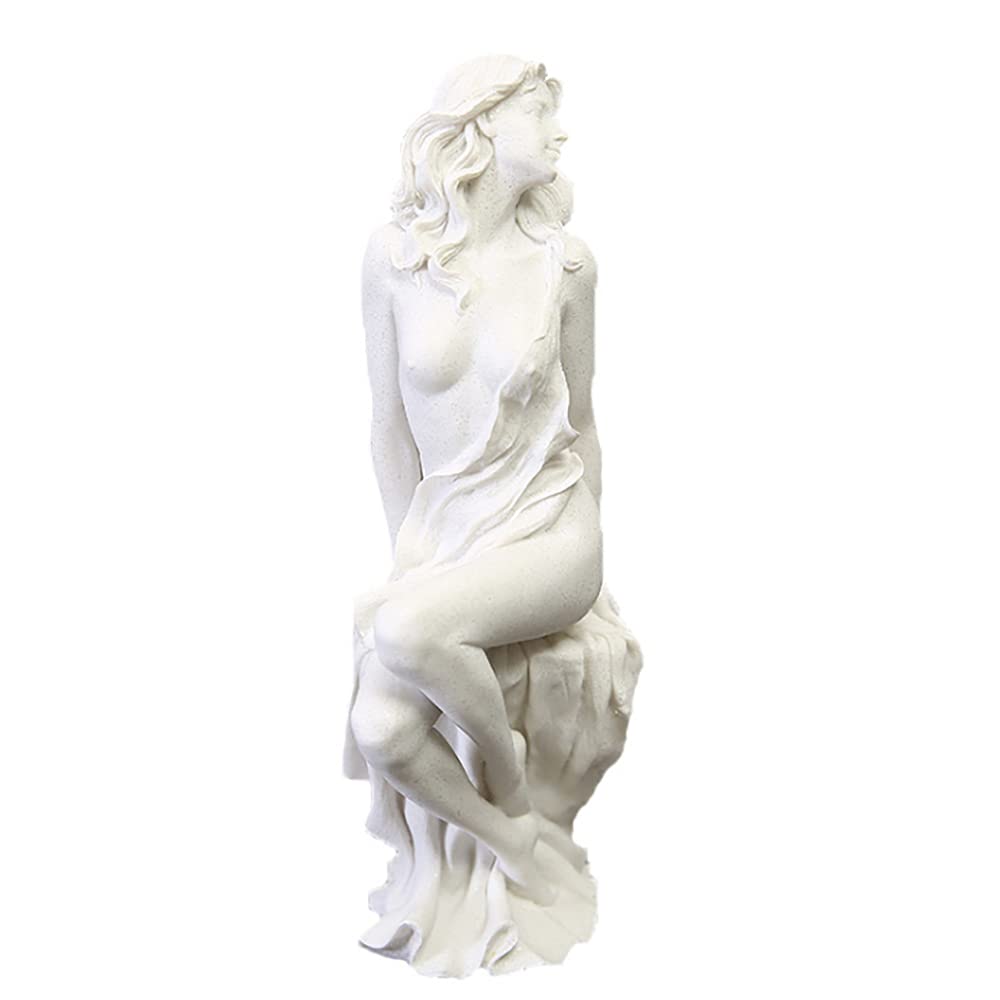 ANCLLO Nordic Style Modern Abstract Beauty Statue Home Decoration Accessories Sandstone Sculpture Home Ornaments Statue Sculpture