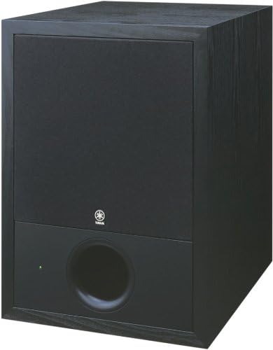 Yamaha SW10 Powered Subwoofer 180 Watts 10 Inch Cone For Use With MSP5 and MSP7 Studio Monitor