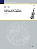 Bach: Sonatas and Partitas for Violin solo / Sonaten und Partiten für Violine solo / Sonates et Partitas pour Violon seul (ED 6850) (English, German and French Edition) by 