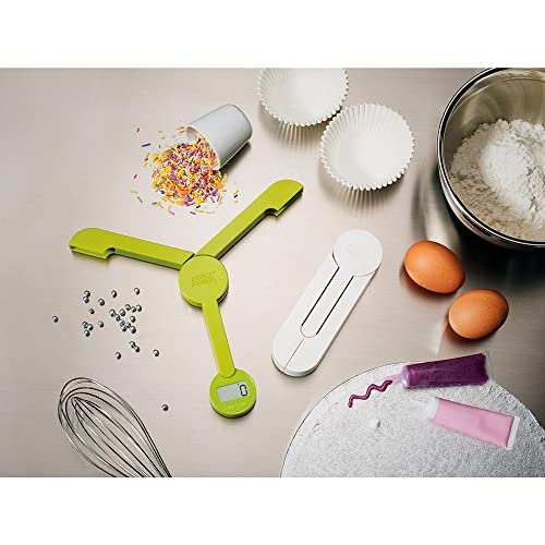 Joseph Joseph Tri Scale Kitchen Digital Food Scales, compact foldable