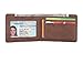HISSIMO Mens Wallet Slim Front Pocket Wallet for Men Billfold with Quick Access Slot and RFID Blocking- Coffee