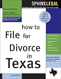 Image de How to File for Divorce in Texas (Legal Survival Guides)