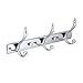 MODONA Large Triple Towel & Robe Hook – Polished Chrome