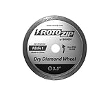 RotoZip RZDIA1 Dry Diamond Zip Wheel