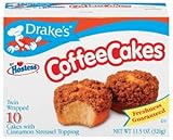 Drake's by Hostess 10 ct Coffee Cakes with Cinnamon Streusel Topping 11.5 oz