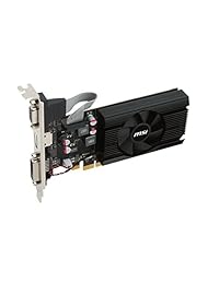 MSI AMD Radeon R7 240 LP 2 GB DDR3 VGA DVI HDMI perfil bajo PCI-Express tarjeta de vídeo