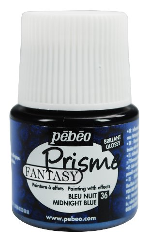 Pebeo fantasy prisme paint 45ml, midnight blue