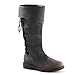 Funtasma Men's Captain-110, Black/Brown Distressed Polyurethane, Medium/10-11 M US