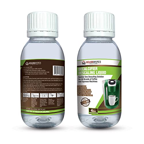 Descaling Solution for All Brands of Coffee and Espresso Machines By