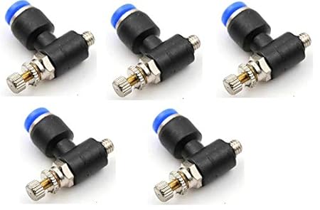 Regolatore Di Velocità Per Tubazioni Tipo SMC, Valvola A Farfalla Con Raccordo Istantaneo Pneumatico Standard M5 Dal Produttore Cinese