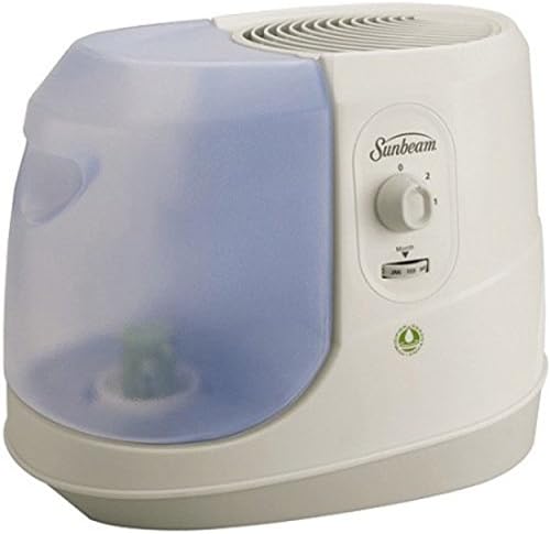 Sunbeam Cool Mist Humidifier with filter Sensor Hassle Free,White
