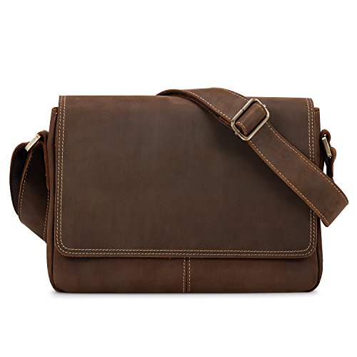 kattee crazy horse leather briefcase