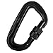 Bolier Heavy Duty Locking Carabiner, 12 KN (2600 lbs of force) Ultralight Aerospace Aluminum Alloy Strength Carabiner Clip for Outdoor Camping, Hammocks, Traveling and More