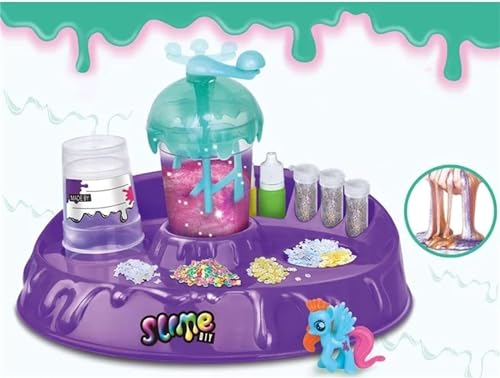 Last page® Slime Kit for Girls, DIY Classic Slime Toy, Suitable for girls aged 6 to 12, stress-relieving toys, children's party gifts, interesting and creative toy sets
