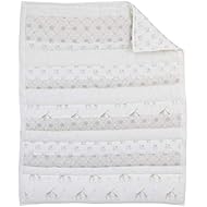 NoJo Serendipity - Grey and Taupe Safari 100% Cotton Comforter, Ivory, Taupe, Grey