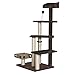 Furhaven Pet Cat Tree | Tiger Tough Cat Tree House Perch Entertainment Playground Furniture for Cats & Kittens, Play Stairs, Brownthumb 2