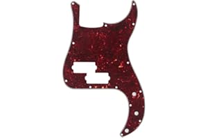 GENERIC SHENGSUI 3Ply 13 Hole Pickguard Plate Pick Guards Fits American USA/Mexican Fender Precision Bass Vintage Tortoise