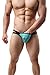 ONEFIT Men's Magic Sexy Underwear Nylon T-back Sexy Translucent Underpants Green Medium (CN Large)