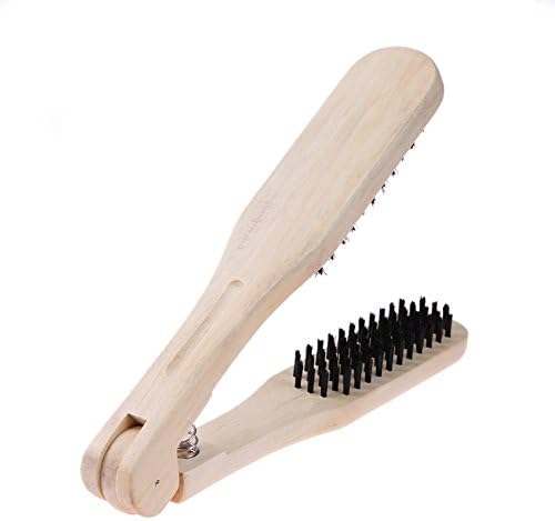 Gowind7 Straightener Hair Comb Anti-Static Hairdressing Styling Tools Wooden