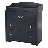 South Shore Aviron Changing Table with Drawers, Blueberry