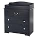 South Shore Aviron Changing Table with Drawers, Blueberry