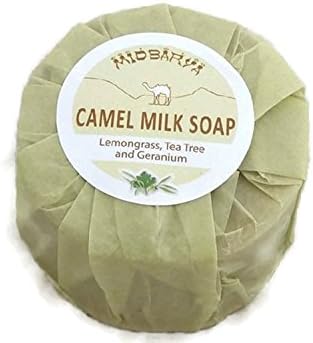 Luxury Hand Made Camel Milk Soap (Lemon Grass Tea Tree & Geranium)
