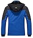 Wantdo Men's Waterproof Mountain Jacket Fleece Windproof Ski Jacket US L Sky Blue L