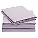 Bed Sheets Queen Sheet Set - 2 Pillow Cases, Flat and Deep Pocket Fitted Sheet - Extra Soft & Breathable - Queen Sheets - Bedding Sets Queen - Fade Resistant (Queen Size, Lavender)