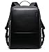 Bopai Anti Theft Backpack 15 inch Laptop Business Slim College Shoulder Rucksack Water-Resistant Synthetic Leather Backpack for Men, Black