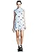 Choies Women's Limited Edition Eyes Print Sleeveless Dress