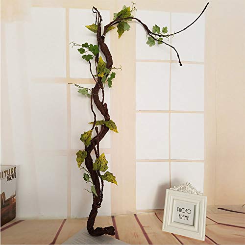 Tfwadmx Reptile Jungle Vines, Reptile Climbing Branch, Flexible Pet Habitat Decor for Crested Gecko Lizard Anole Bearded Dragon Hermit Crab Triangular Snake Chameleon Reptile Terrarium - Thumbnail 3