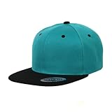 Blank Adjustable Flat Bill Plain Snapback Hats Caps