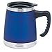 Trudeau Maison Umbria Stainless Steel Desk Mug, 15 oz, Blue