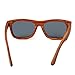 MOTELAN Handmade Polarized Pear Wood Sunglasses Anti-glare Classic Wooden Glasses Grey