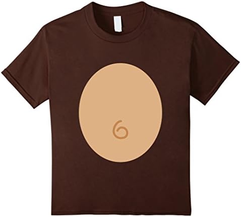 Kids Funny Monkey Costume Suit Halloween T-Shirt Kids Adult 8 Brown