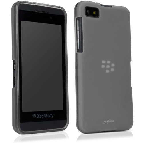 Blackberry z10 case, boxwave [arctic frost crystal slip] flexible…