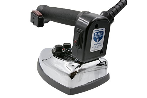 Silver Star Bottle Steam Iron ES-85 Gravity Feed Steam Iron with Non-Stick Laminate Sole Plate, Demineralizer (Includes LED Flashlight) - Thumbnail 3