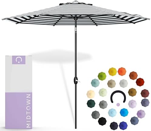 cantalever patio umbrella Direen 10' Lighted Cantilever Umbrella Hokku Designs Fabric Color: Beige