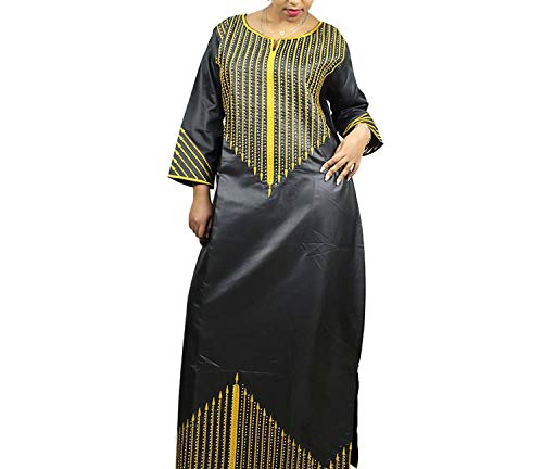 African Dresses for Women Dresses Traditional African Clothing for Ladies Without Scarf,Pink,XXXL