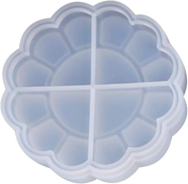 Tvvudwxx Trinkets Box Resin Molds Silicone Molds Epoxy UV Resin Molds Moulds for DIY Jewelry Storage Box Stud Box